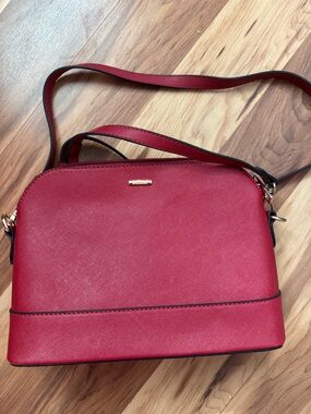 Red Crossbody Shoulder Bag - Women's Everyday Bag